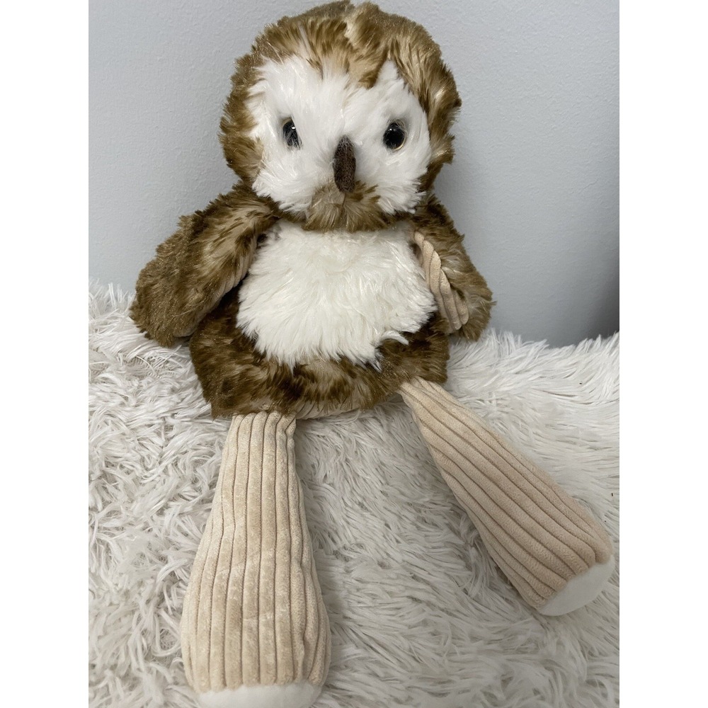 Scentsy Buddy Oakley The Owl 13" Stuffed Animal Plush Forest Toy Brown And White
